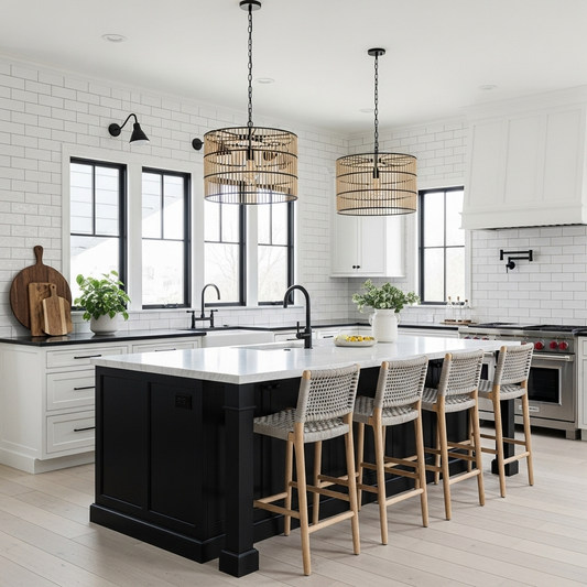 French Birdcage Grid Chandelier