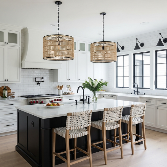 French Birdcage Grid Chandelier